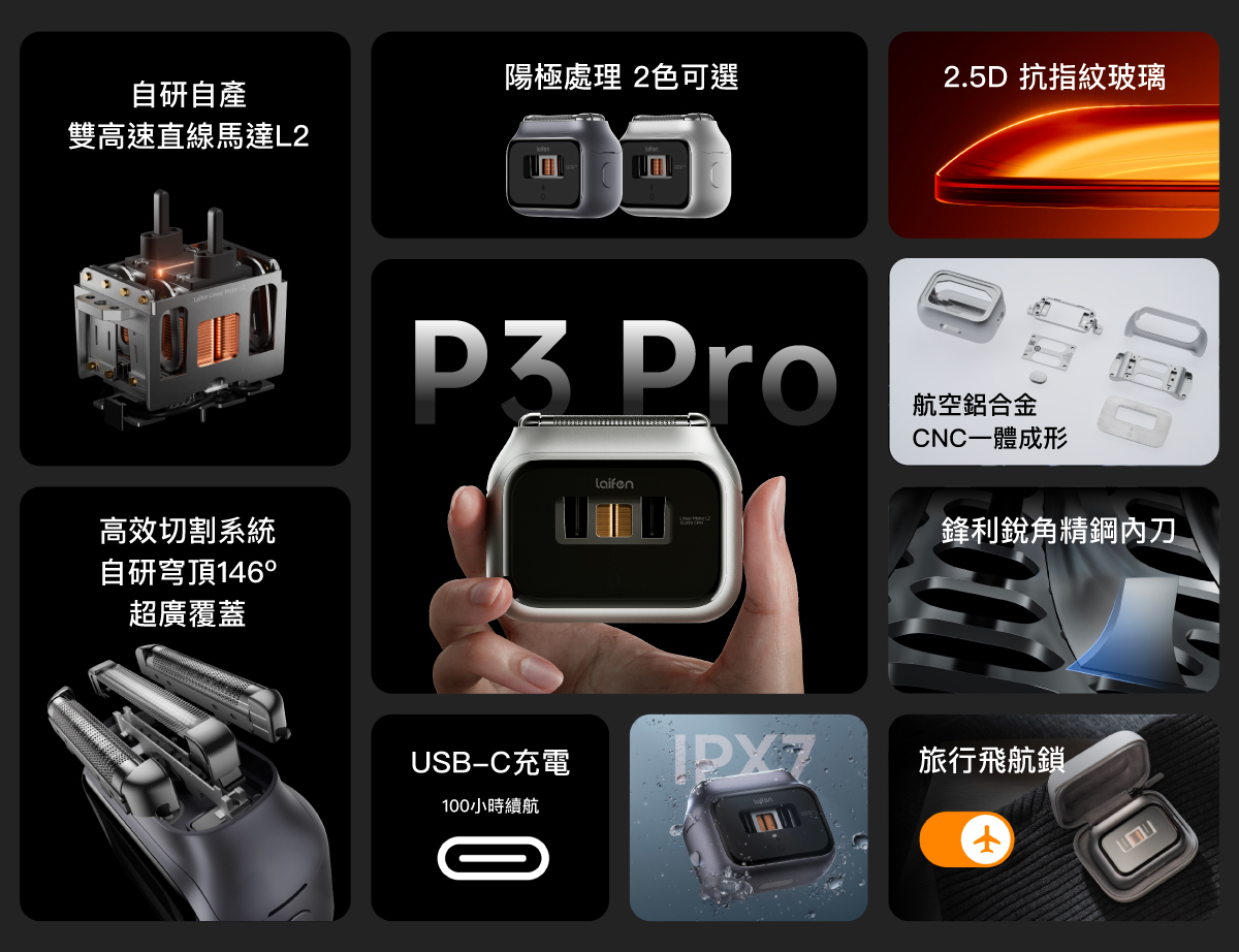 Laifen P3 Pro Electric razor