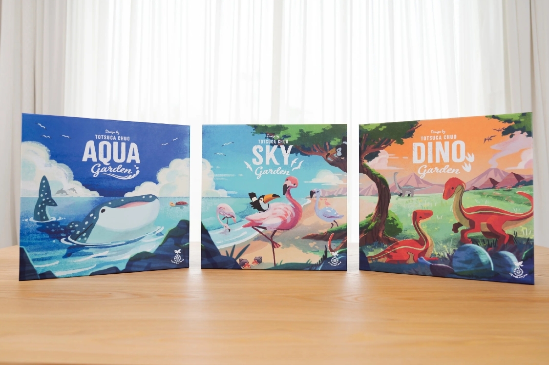 Aqua GardenSky GardenDino Garden 