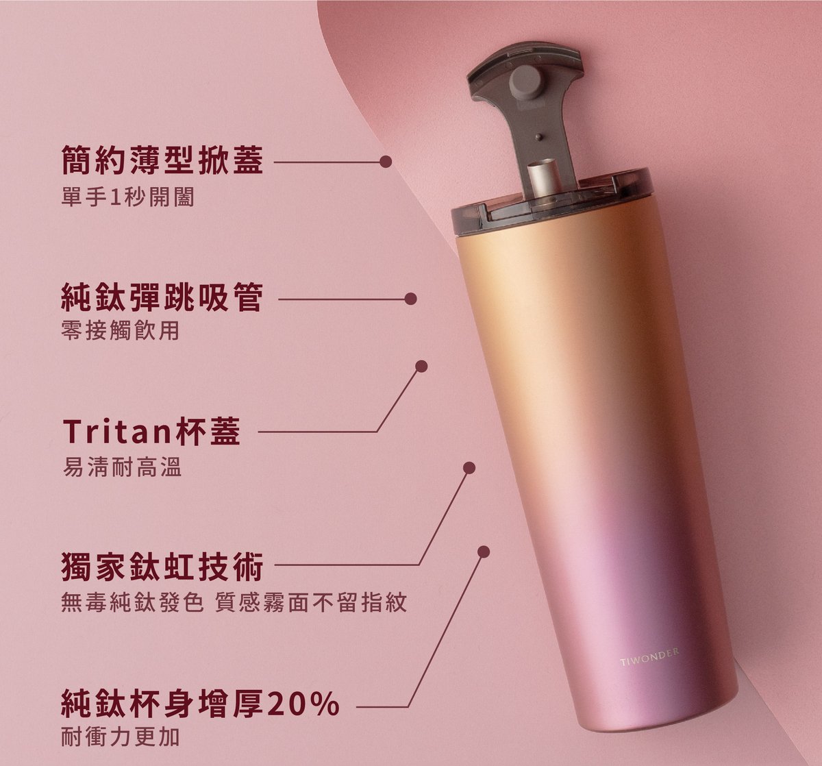 嘖嘖| 專案更新| 鈦灣杯2.0｜All in ONE 純鈦杯新革命🚀台灣極致